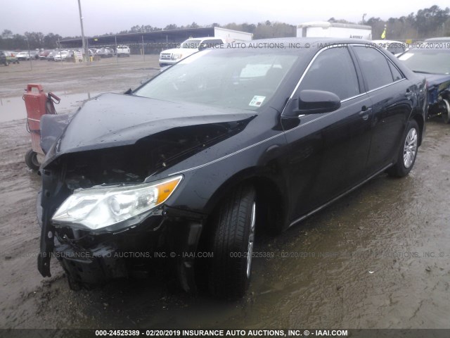 4T4BF1FK1ER407803 - 2014 TOYOTA CAMRY L/SE/LE/XLE 黑色 照片 2