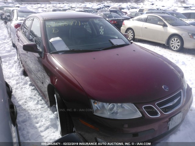 YS3FD49YX71116687 - 2007 SAAB 9-3 2.0T RED photo 1