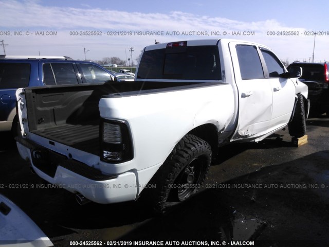 1C6RR7MT4FS684937 - 2015 RAM 1500 SPORT WHITE photo 4