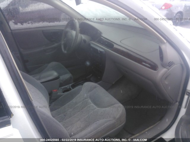 1G1NE52J916111695 - 2001 CHEVROLET MALIBU LS WHITE photo 5