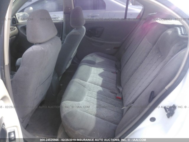 1G1NE52J916111695 - 2001 CHEVROLET MALIBU LS WHITE photo 8