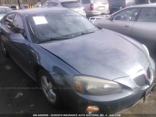 2G2WP552461103050 - 2006 PONTIAC GRAND PRIX BLUE photo 1