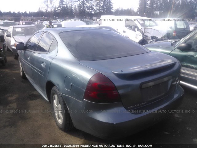 2G2WP552461103050 - 2006 PONTIAC GRAND PRIX BLUE photo 3