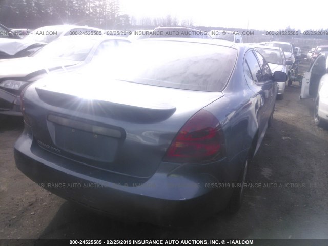 2G2WP552461103050 - 2006 PONTIAC GRAND PRIX BLUE photo 4