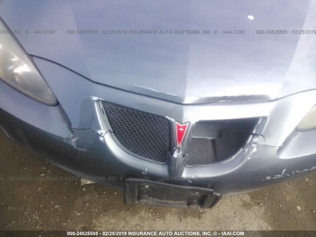 2G2WP552461103050 - 2006 PONTIAC GRAND PRIX BLUE photo 6