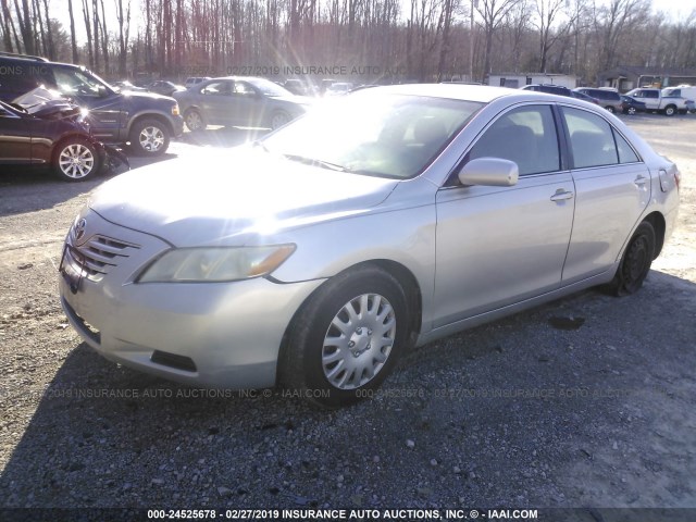 4T1BE46K18U257808 - 2008 TOYOTA CAMRY CE/LE/XLE/SE SILVER photo 2