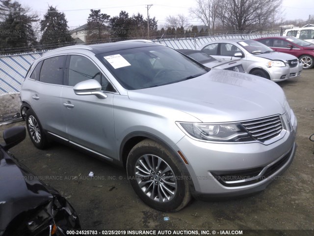 2LMPJ6KR5GBL76048 - 2016 LINCOLN MKX SELECT SILVER photo 1