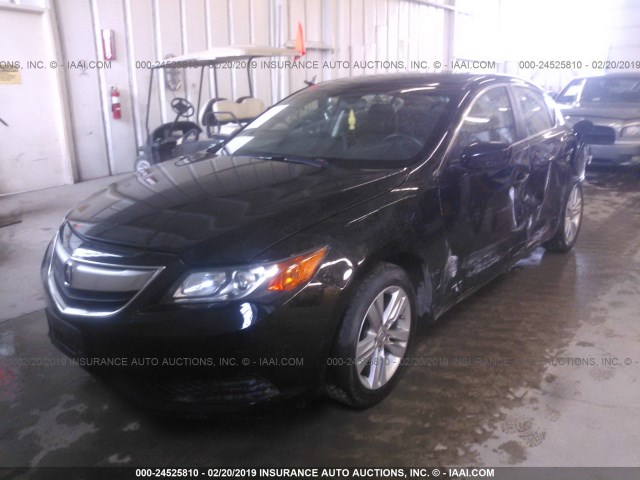 19VDE1F3XDE021213 - 2013 ACURA ILX 20 BLACK photo 2