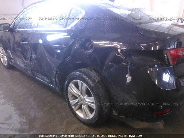 19VDE1F3XDE021213 - 2013 ACURA ILX 20 BLACK photo 6