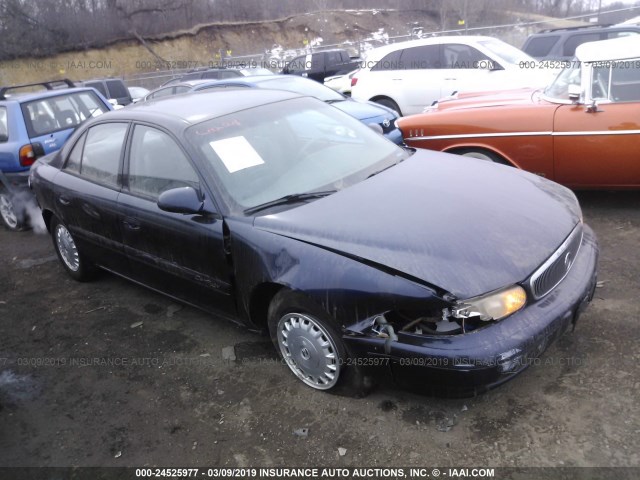2G4WY55J711237409 - 2001 BUICK CENTURY LIMITED BLUE photo 1