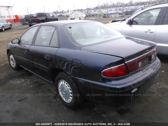 2G4WY55J711237409 - 2001 BUICK CENTURY LIMITED BLUE photo 3
