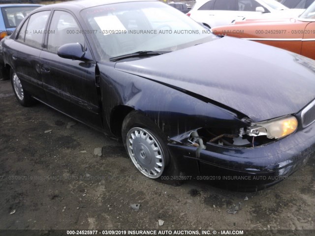 2G4WY55J711237409 - 2001 BUICK CENTURY LIMITED BLUE photo 6