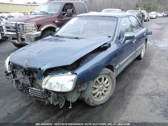 KMHFU45E25A411536 - 2005 HYUNDAI XG 350 BLUE photo 2