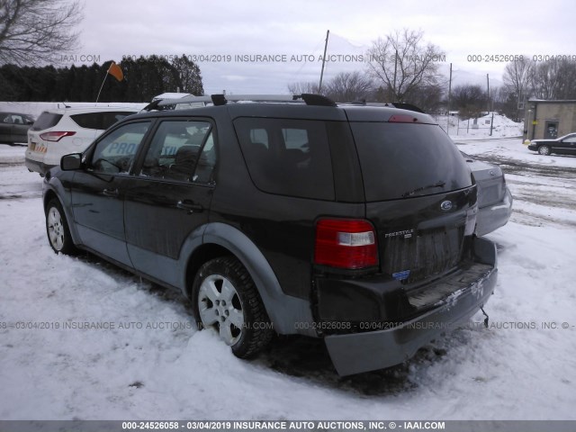 1FMDK05107GA23000 - 2007 FORD FREESTYLE SEL 黑色 照片 3