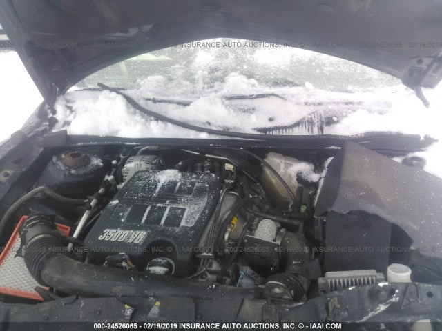 1G1ZT52805F316641 - 2005 CHEVROLET MALIBU LS BLUE photo 10