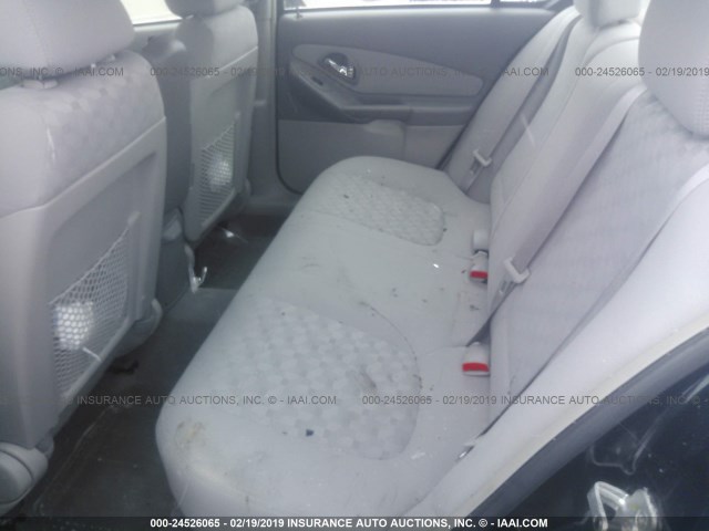 1G1ZT52805F316641 - 2005 CHEVROLET MALIBU LS BLUE photo 8