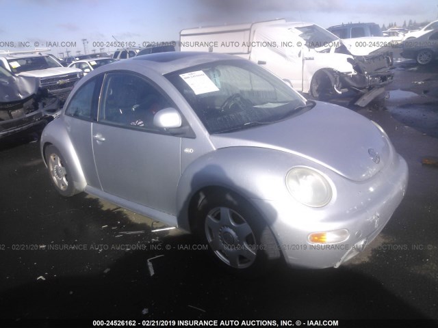 3VWDD21C0YM456158 - 2000 VOLKSWAGEN NEW BEETLE GLX SILVER photo 1