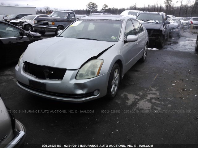 1N4BA41E76C823769 - 2006 NISSAN MAXIMA SE/SL SILVER photo 2