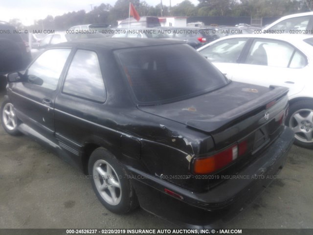 1N4GB32AXNC715119 - 1992 NISSAN SENTRA SE-R BLACK photo 3