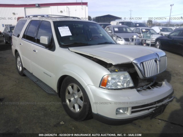 5LMFU27555LJ01559 - 2005 LINCOLN NAVIGATOR WHITE photo 1