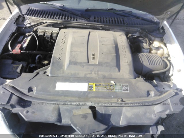 5LMFU27555LJ01559 - 2005 LINCOLN NAVIGATOR WHITE photo 10