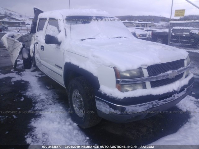 1GCGK13U33F104187 - 2003 CHEVROLET SILVERADO K1500 HEAVY DUTY WHITE photo 1