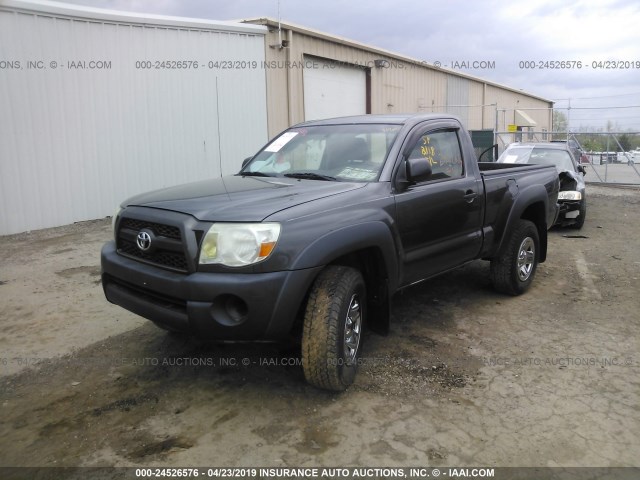 5TFPX4EN9BX001230 - 2011 TOYOTA TACOMA GRAY photo 2