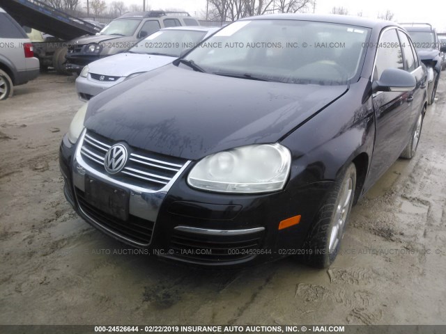 3VWRZ71K78M122544 - 2008 VOLKSWAGEN JETTA SE/SEL BLACK photo 6