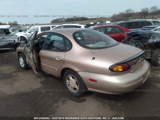 1FALP52U7TG211638 - 1996 FORD TAURUS GL GOLD photo 3