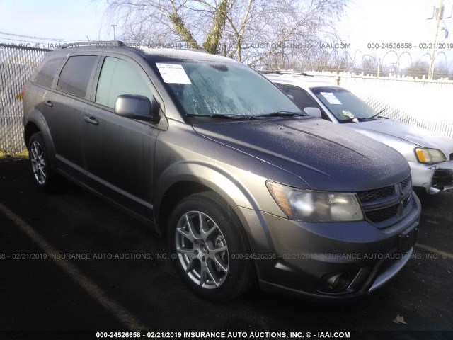 3C4PDDEG0FT705070 - 2015 DODGE JOURNEY R/T GRAY photo 1