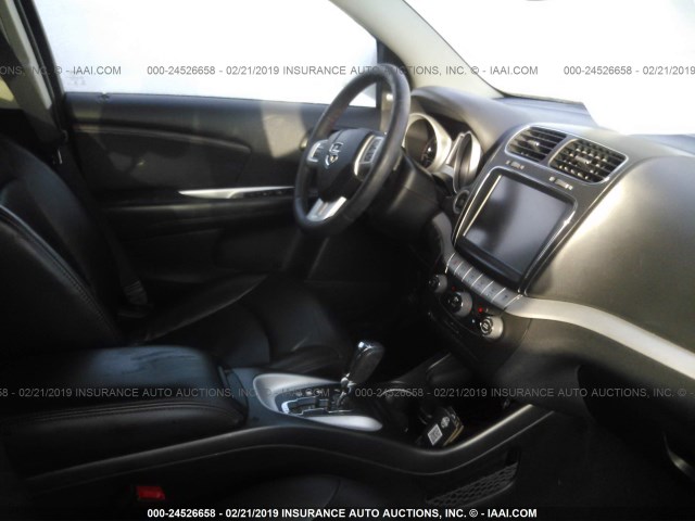 3C4PDDEG0FT705070 - 2015 DODGE JOURNEY R/T GRAY photo 5