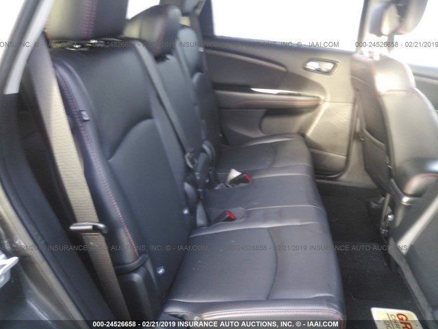 3C4PDDEG0FT705070 - 2015 DODGE JOURNEY R/T GRAY photo 8