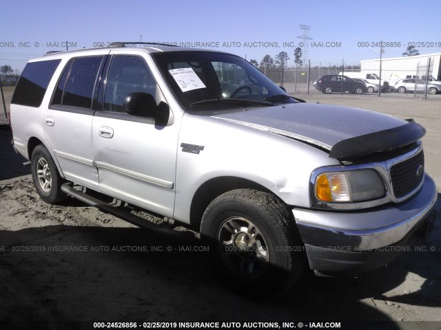 1FMRU1568YLB96404 - 2000 FORD EXPEDITION XLT SILVER photo 1