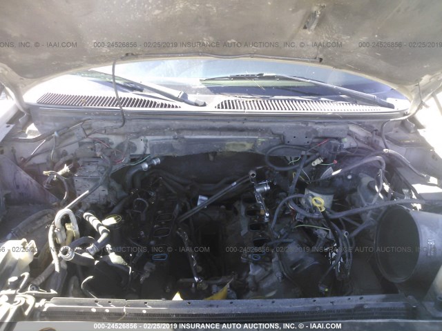 1FMRU1568YLB96404 - 2000 FORD EXPEDITION XLT SILVER photo 10