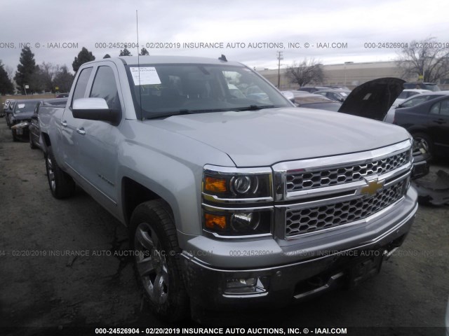 1GCRCSEC3EZ359164 - 2014 CHEVROLET SILVERADO C1500 LTZ SILVER photo 1