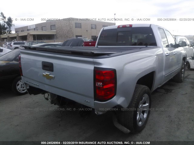 1GCRCSEC3EZ359164 - 2014 CHEVROLET SILVERADO C1500 LTZ SILVER photo 4