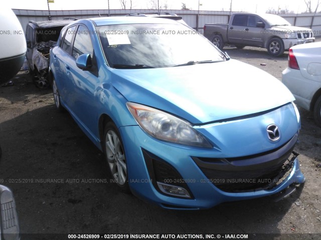 JM1BL1H64A1280600 - 2010 MAZDA 3 S BLUE photo 1