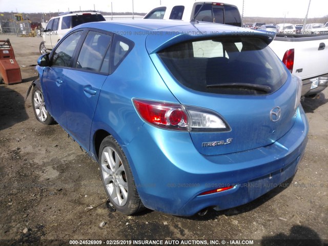 JM1BL1H64A1280600 - 2010 MAZDA 3 S BLUE photo 3