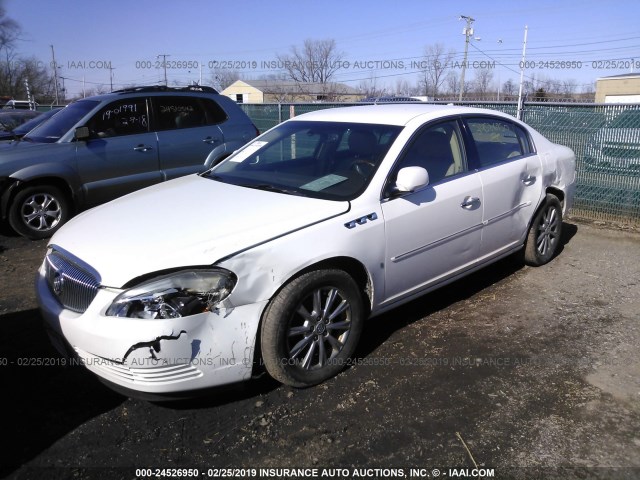 1G4HD57M79U116407 - 2009 BUICK LUCERNE CXL WHITE photo 6