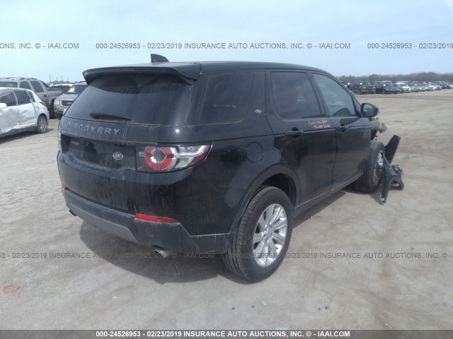 SALCP2RX7JH728480 - 2018 LAND ROVER DISCOVERY SPORT SE BLACK photo 4