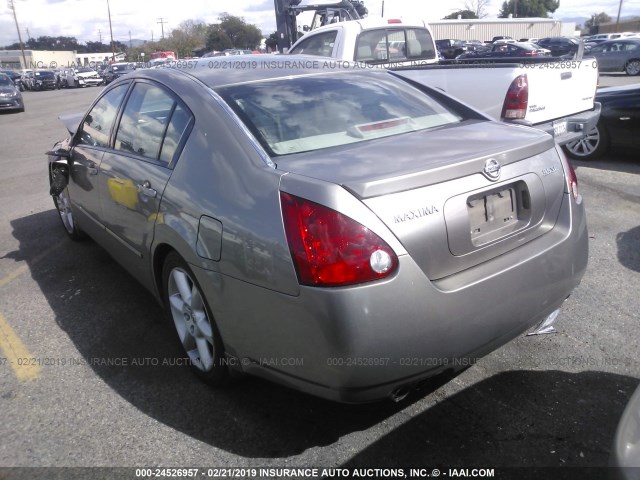 1N4BA41E54C812489 - 2004 NISSAN MAXIMA SE/SL Champagne photo 3