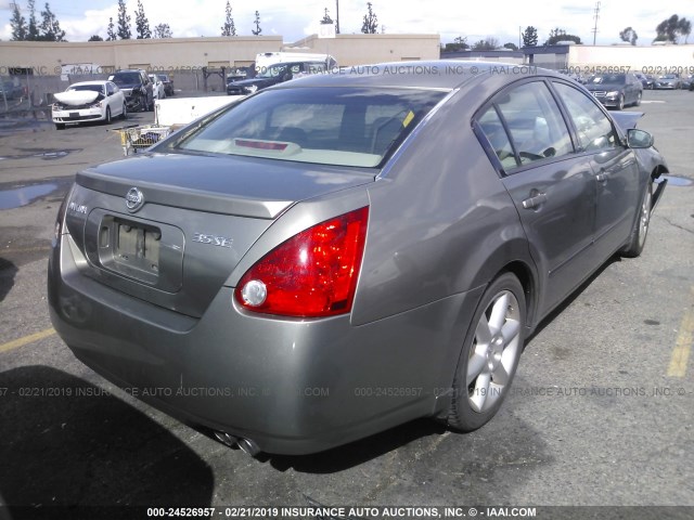 1N4BA41E54C812489 - 2004 NISSAN MAXIMA SE/SL Champagne photo 4