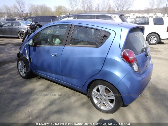 KL8CA6S97FC739245 - 2015 CHEVROLET SPARK LS BLUE photo 3