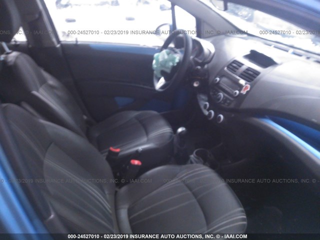 KL8CA6S97FC739245 - 2015 CHEVROLET SPARK LS BLUE photo 5