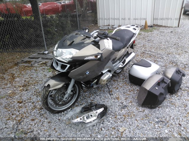 WB10388048ZT12417 - 2008 BMW R1200 RT TAN photo 2