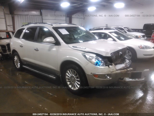 5GAKVCED4CJ216117 - 2012 BUICK ENCLAVE WHITE photo 1