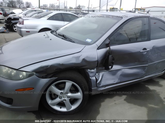 1YVHP80D985M21546 - 2008 MAZDA 6 S GRAY photo 6