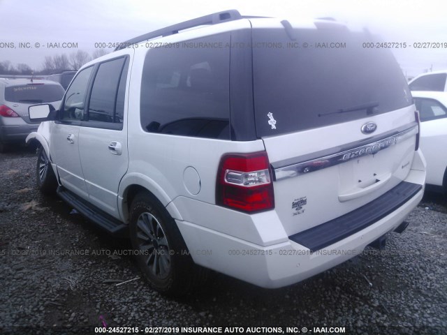 1FMJU1HT7GEF36059 - 2016 FORD EXPEDITION XLT/KING RANCH WHITE photo 3