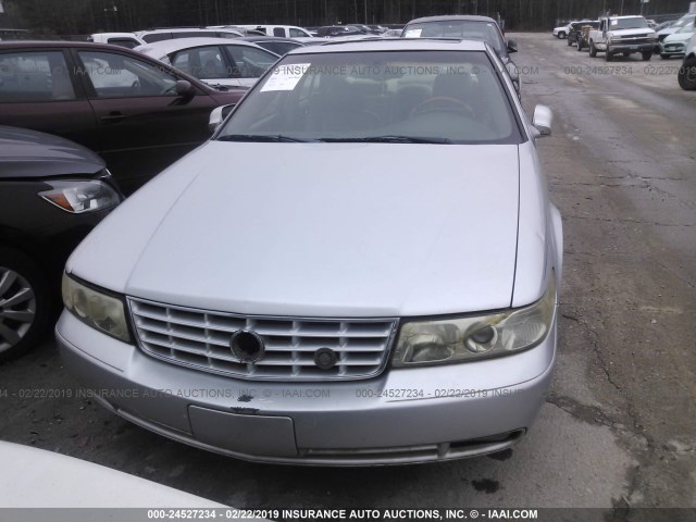 1G6KY549XYU201693 - 2000 CADILLAC SEVILLE STS SILVER photo 6