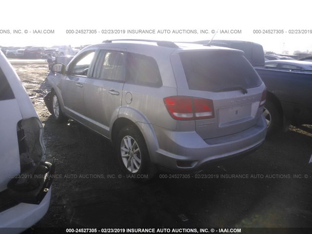 3C4PDDBG7HT618399 - 2017 DODGE JOURNEY SXT GRAY photo 3